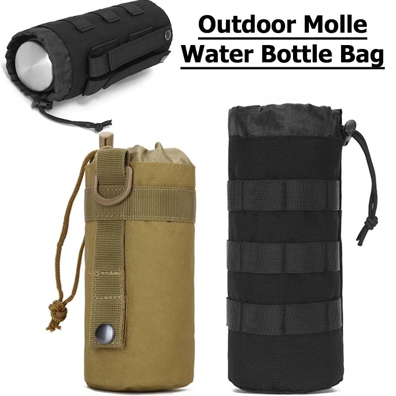 Hydration Pack Outdoor - Pochette Molle extérieure pour bouteille d'eau,