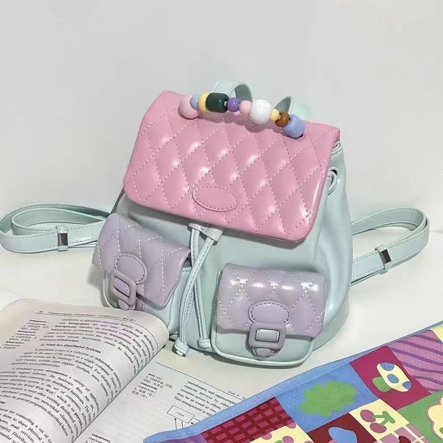 Leather Backpack Vintage - JIAERDI doux mignon Y2k Mochila femmes