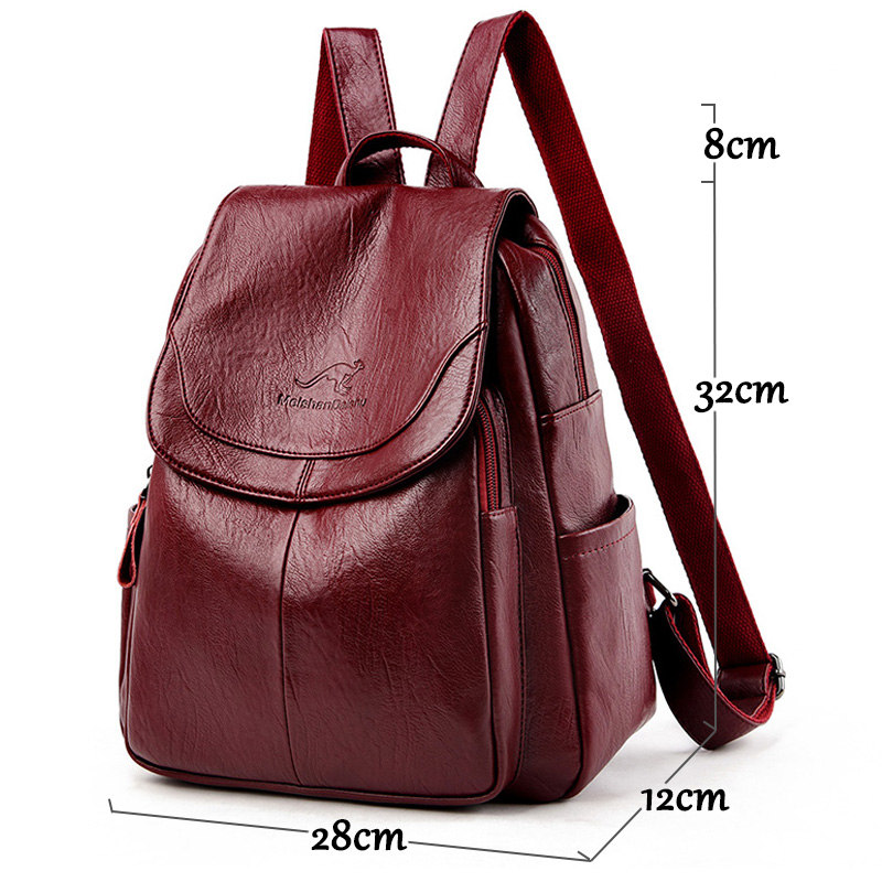 Sac à dos vintage en cuir soup - Leather Backpack Vintage avis et prix