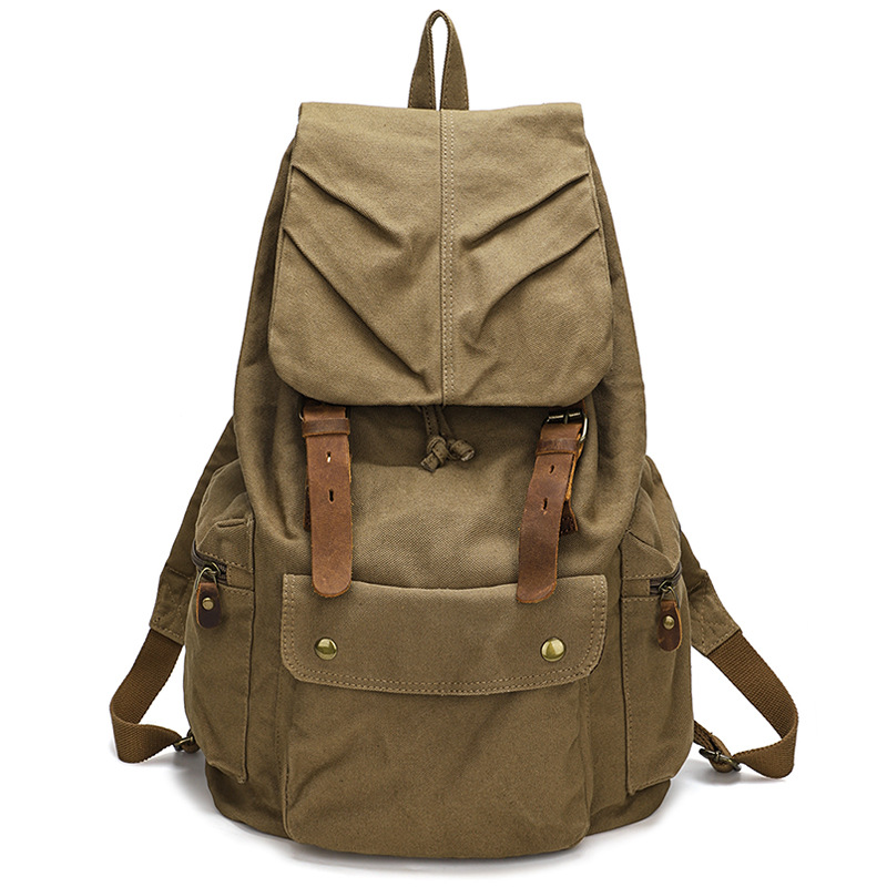 Sac à dos en toile de grande c - Canvas Backpack Casual avis et prix