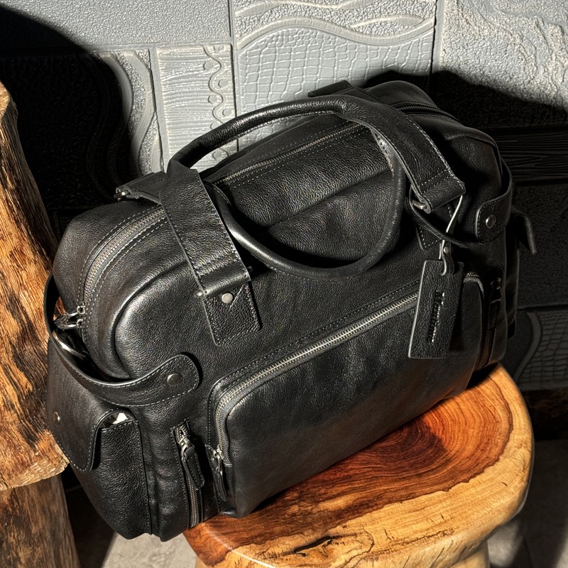 Sac pour hommes Vintage en cui - Canvas Backpack Casual avis et prix