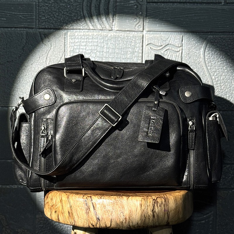 Sac pour hommes Vintage en cui - Canvas Backpack Casual avis et prix
