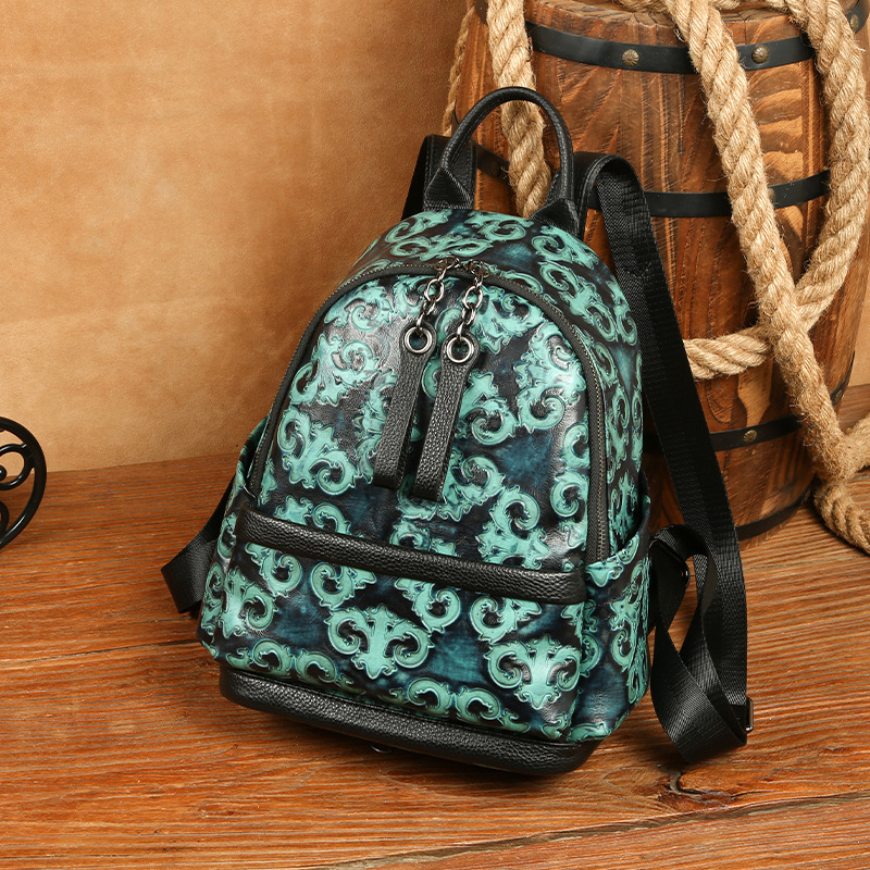 Johnature – sac à dos en cuir  - Leather Backpack Vintage avis et prix