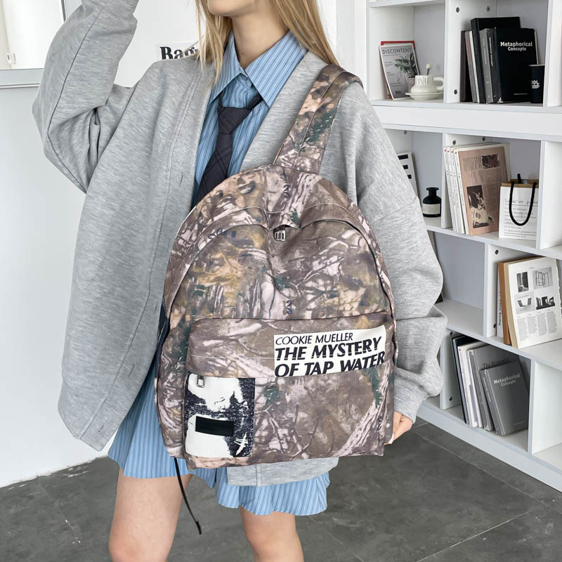 Sac à dos en toile unisexe à m - Canvas Backpack Casual avis et prix