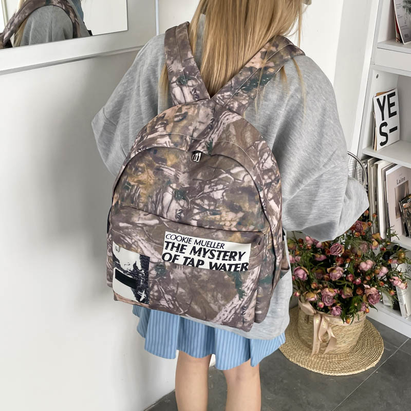Sac à dos en toile unisexe à m - Canvas Backpack Casual avis et prix
