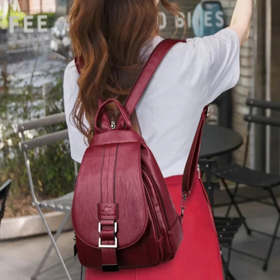 Sacs à dos multifonctionnels e - Leather Backpack Vintage avis et prix
