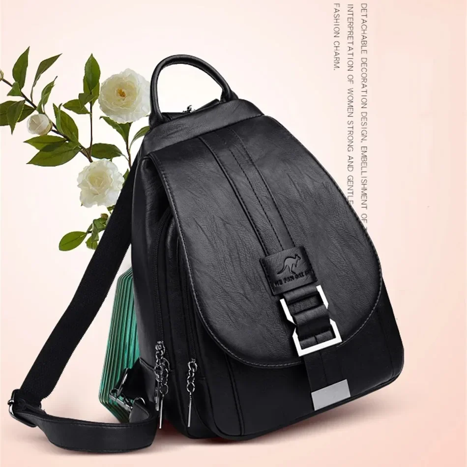 Sacs à dos multifonctionnels e - Leather Backpack Vintage avis et prix