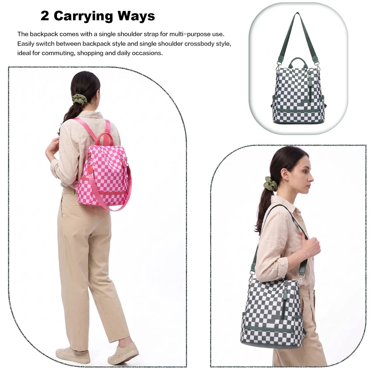 Sac à dos Oxford antivol pour  - Travel Backpack Anti Theft avis et prix
