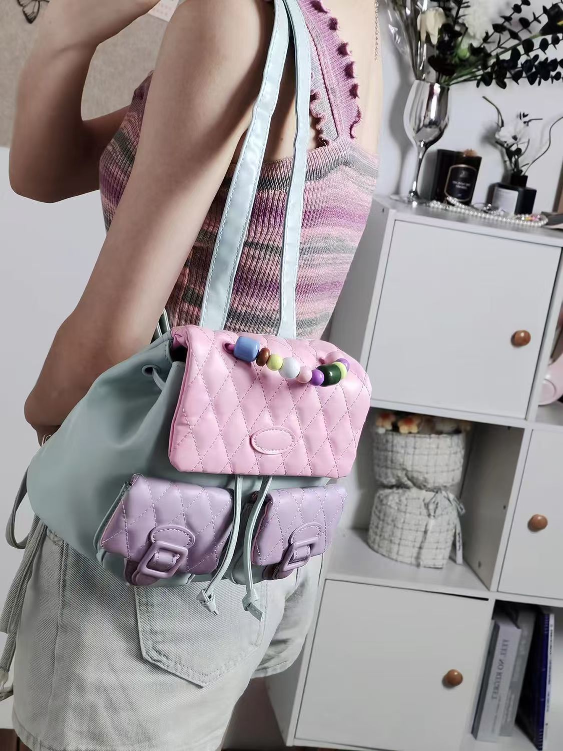 JIAERDI doux mignon Y2k Mochil - Leather Backpack Vintage avis et prix